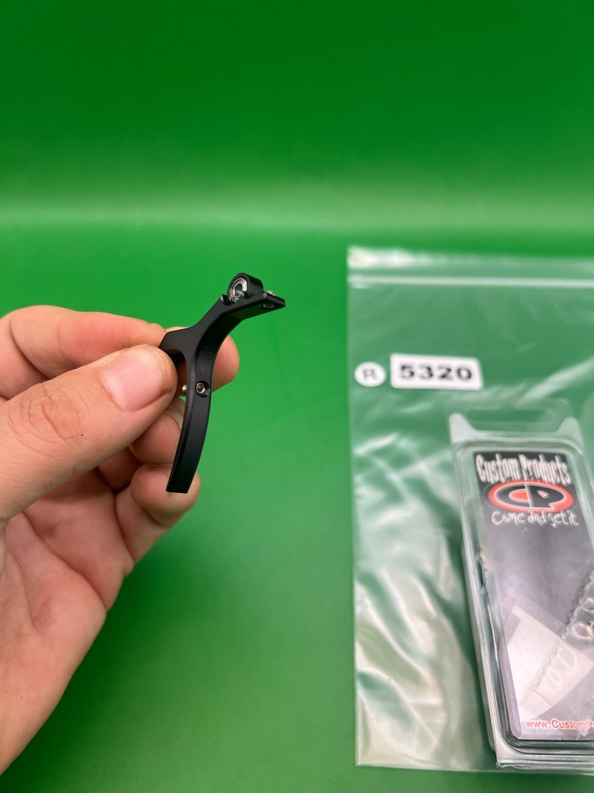 Custom Products Proto PMR Trigger - used paintball trigger - black