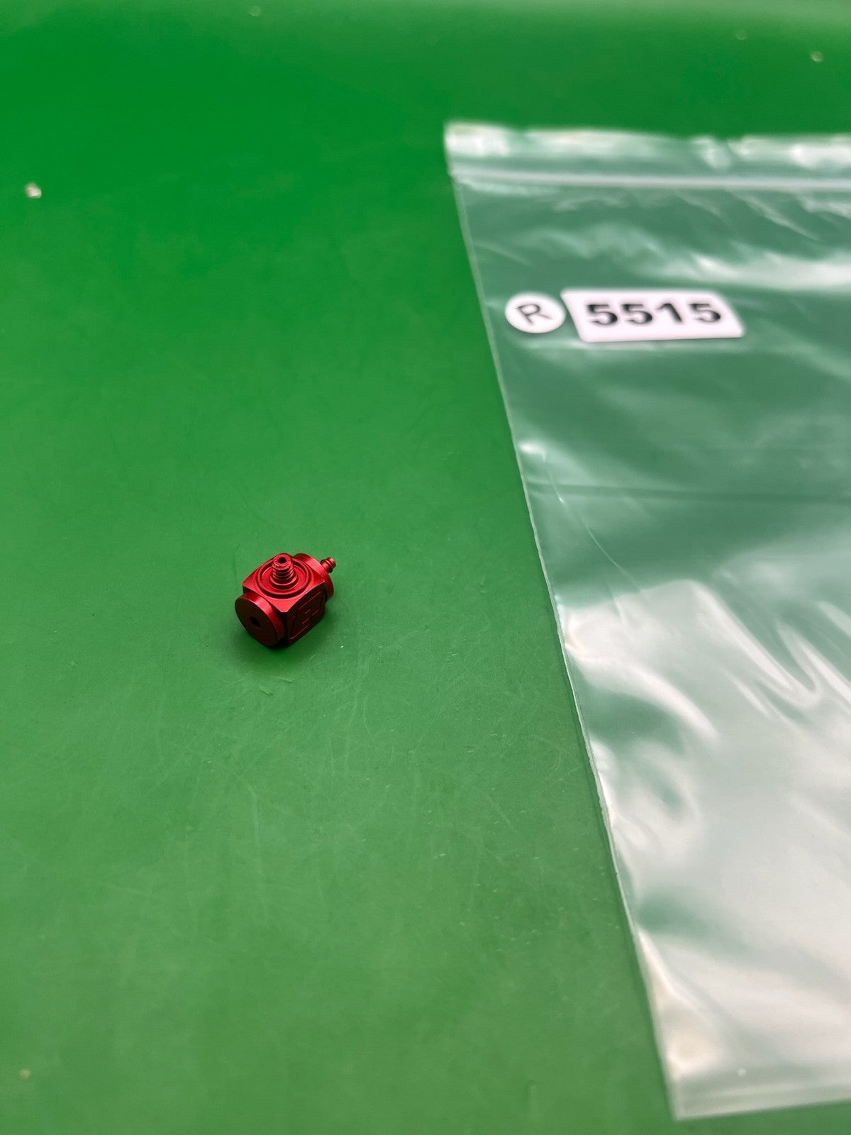 Planet Eclipse Ego 05/06 QEV - used paintball qev (quick exhaust valve) - red anno