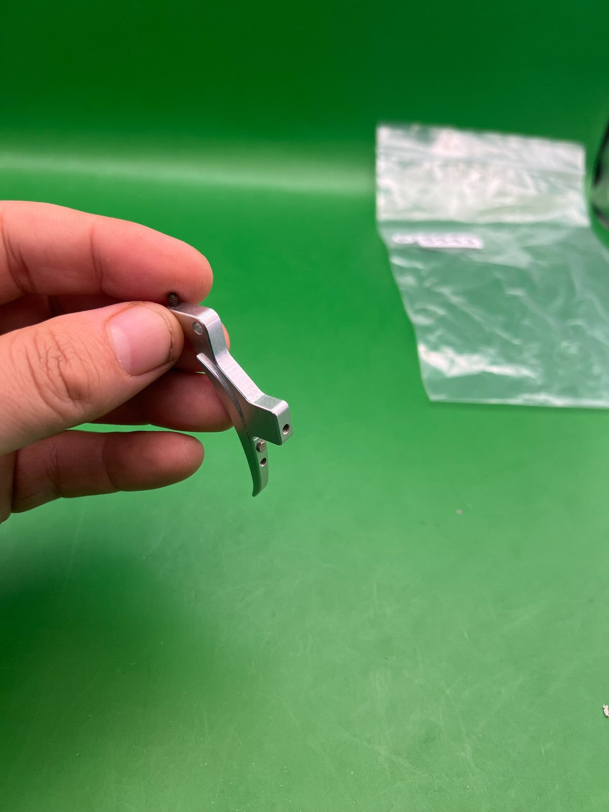 Smart Parts SFT Trigger - used paintball trigger - silver