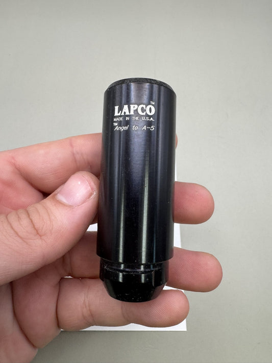 Lapco Barrel Adapter Angel to A5 Black