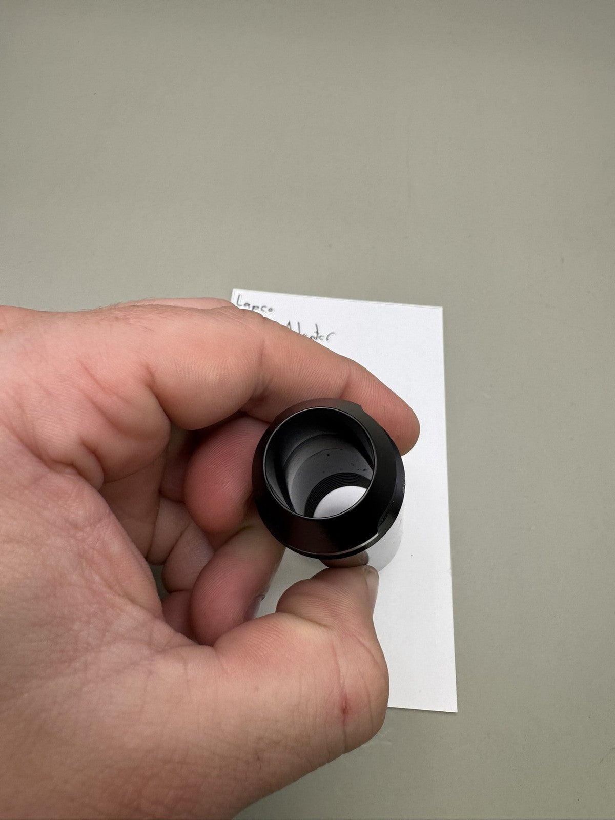 Lapco Barrel Adapter Angel to A5 Black