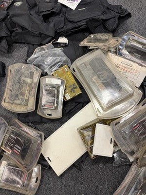 Lot Of New Old Stock Tiippman / BT Parts And Vests