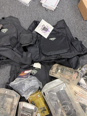 Lot Of New Old Stock Tiippman / BT Parts And Vests