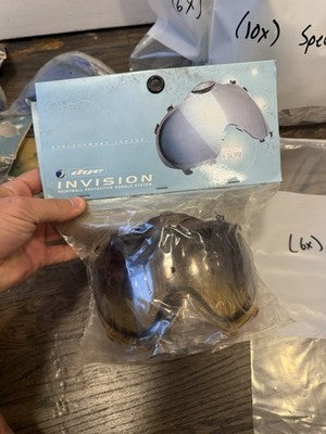 Lot Of 6 Dye Invision Thermal Burnt Lenses