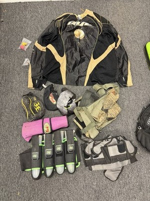 Paintball Lot Misc Soft Goods
