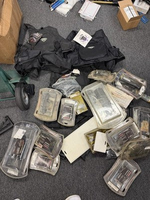 Lot Of New Old Stock Tiippman / BT Parts And Vests