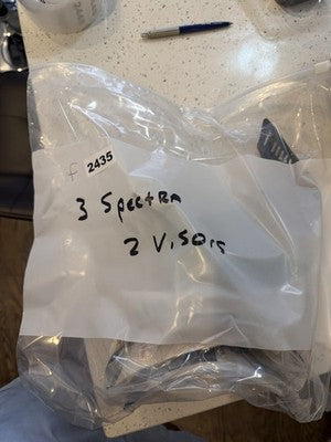 Paintball Lens - 3 Lenses 2 Visors JT Spectra