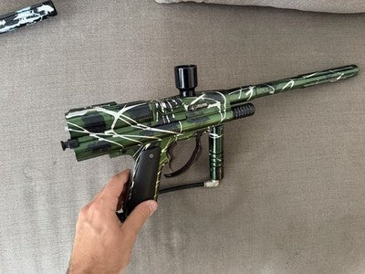 Rare Bonzai Planet Eclipse Angel LED Paintball Marker