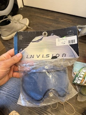 Paintball Lens Two Blue Dye Invision