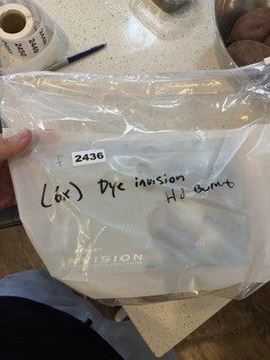 Lot Of 6 Dye Invision Thermal Burnt Lenses