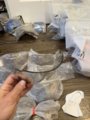 Paintball Lens - Lot Of 6 Clear V Force Lenses