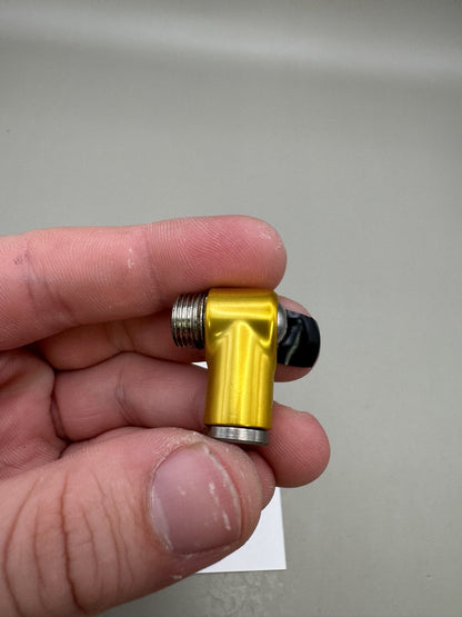 CCM 90Â° Fitting Gold