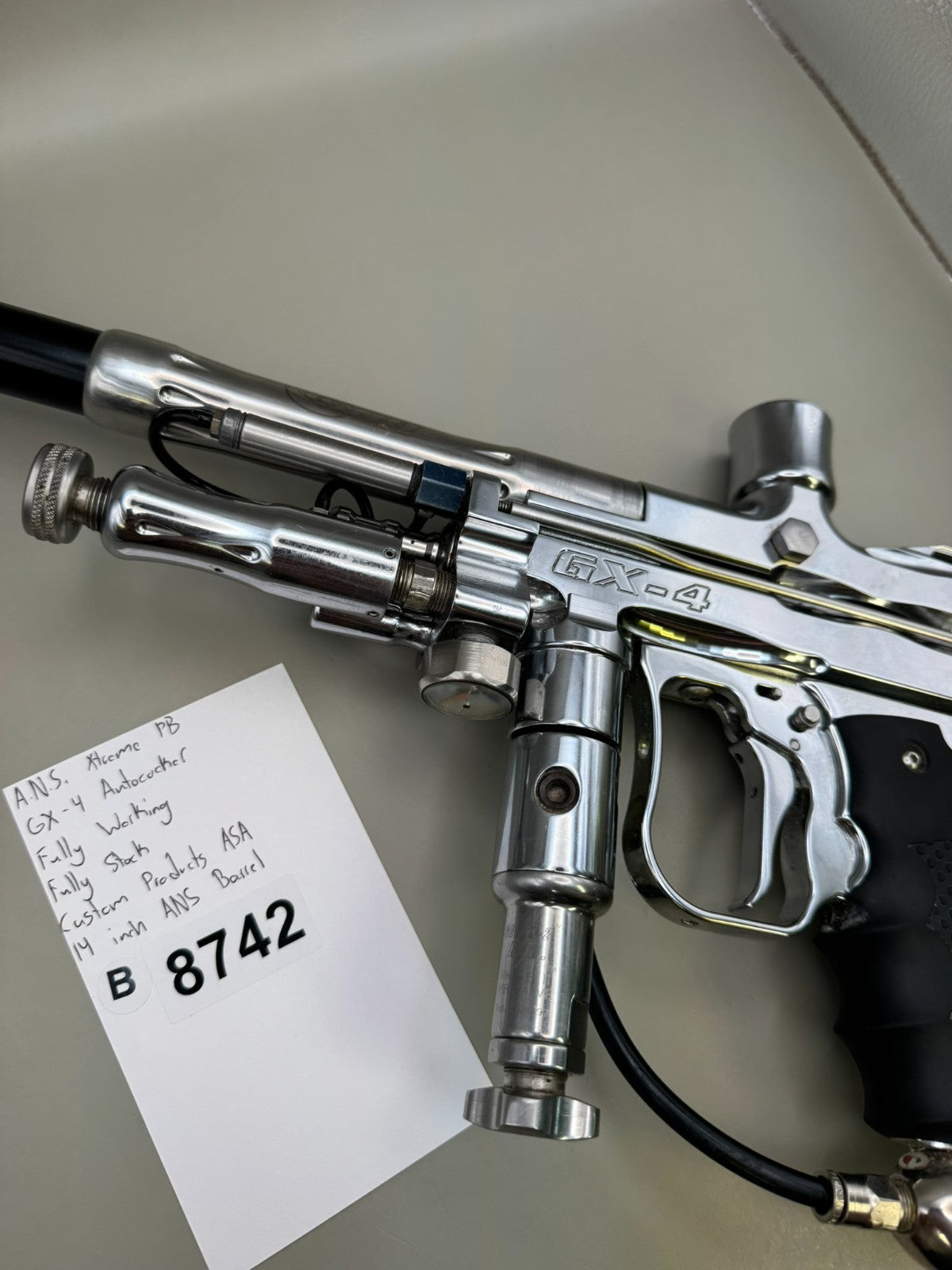 A.N.S Xtreme PB GX-4 Autococker - Paintball Marker Fully Working