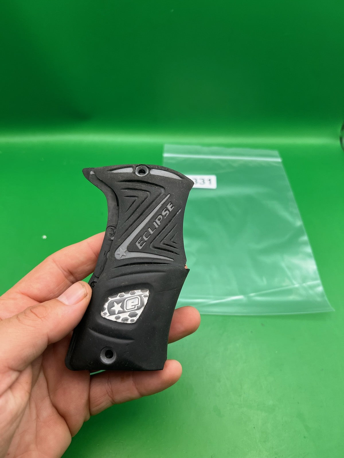 Planet Eclipse EGO 11 GEO 3 Grips Black Rubber Grip Panels