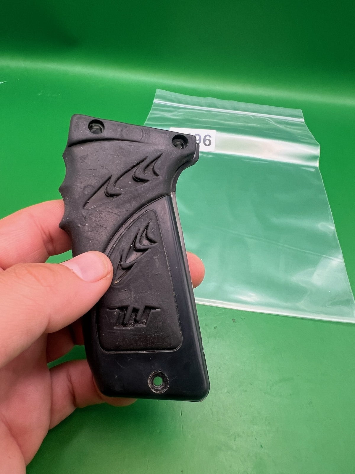 WGP Planet Eclipse Worr Blade Grip Panels Black Rubber Pair