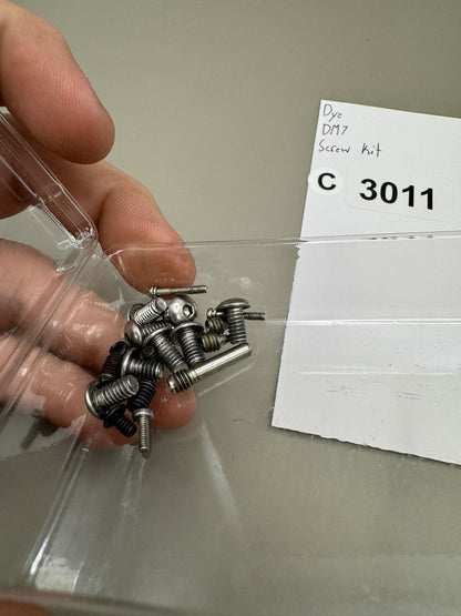 Dye DM7 Screw Kit Paintball Marker Hardware Parts