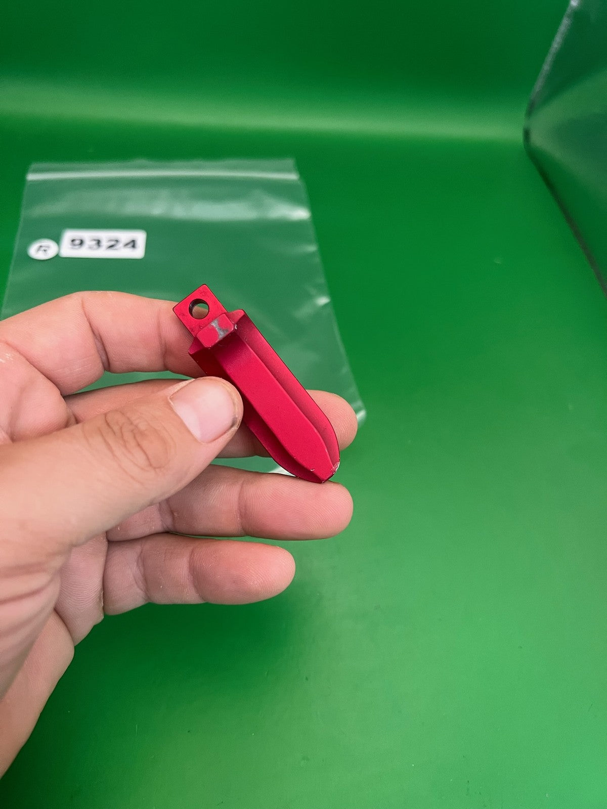 Smart Parts Shocker NXT Snatch Grip Red Anodized Aluminum Trigger Frame