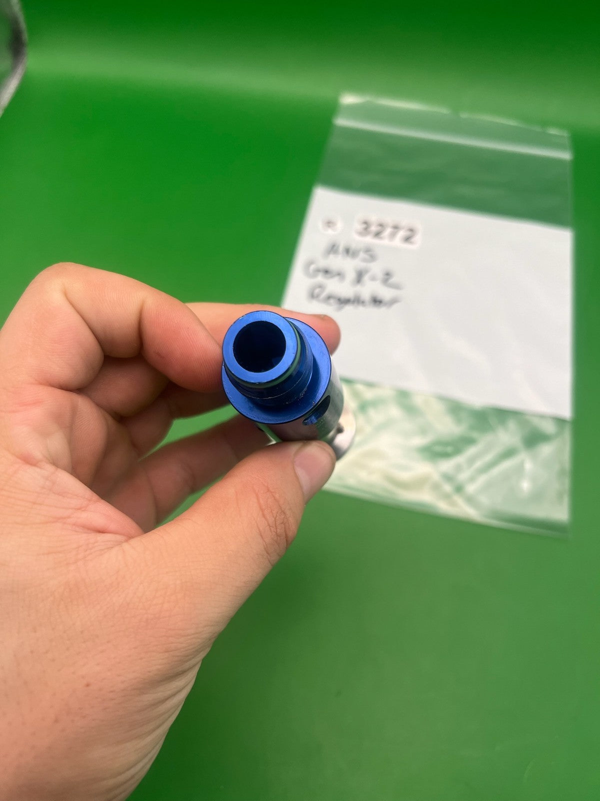 ANS Gen X-2 Inline HPR High Regulator Blue Aluminum