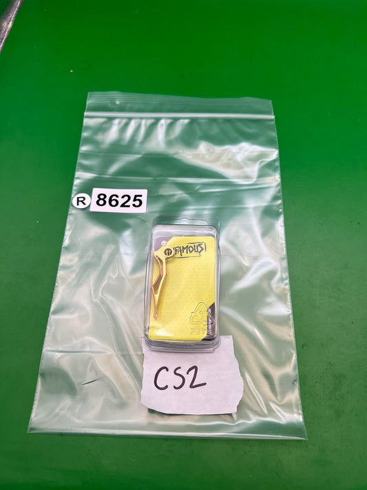 Infamous CS3 Deuce Trigger Type R Gold Fits CS2 GEO R5 Paintball