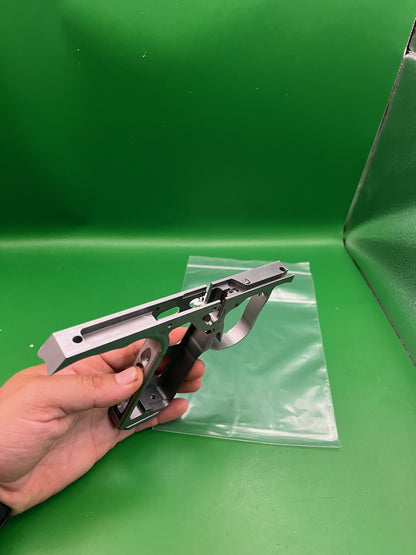Planet Eclipse Ego II Trigger Frame Silver Aluminum Paintball Marker