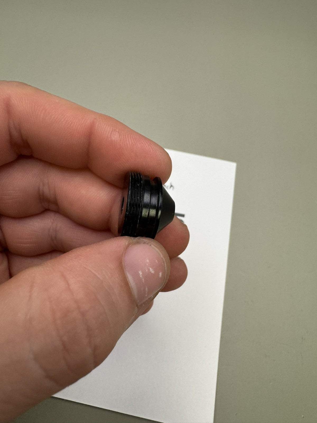 WDP Angel G7 Valve Plug - Black