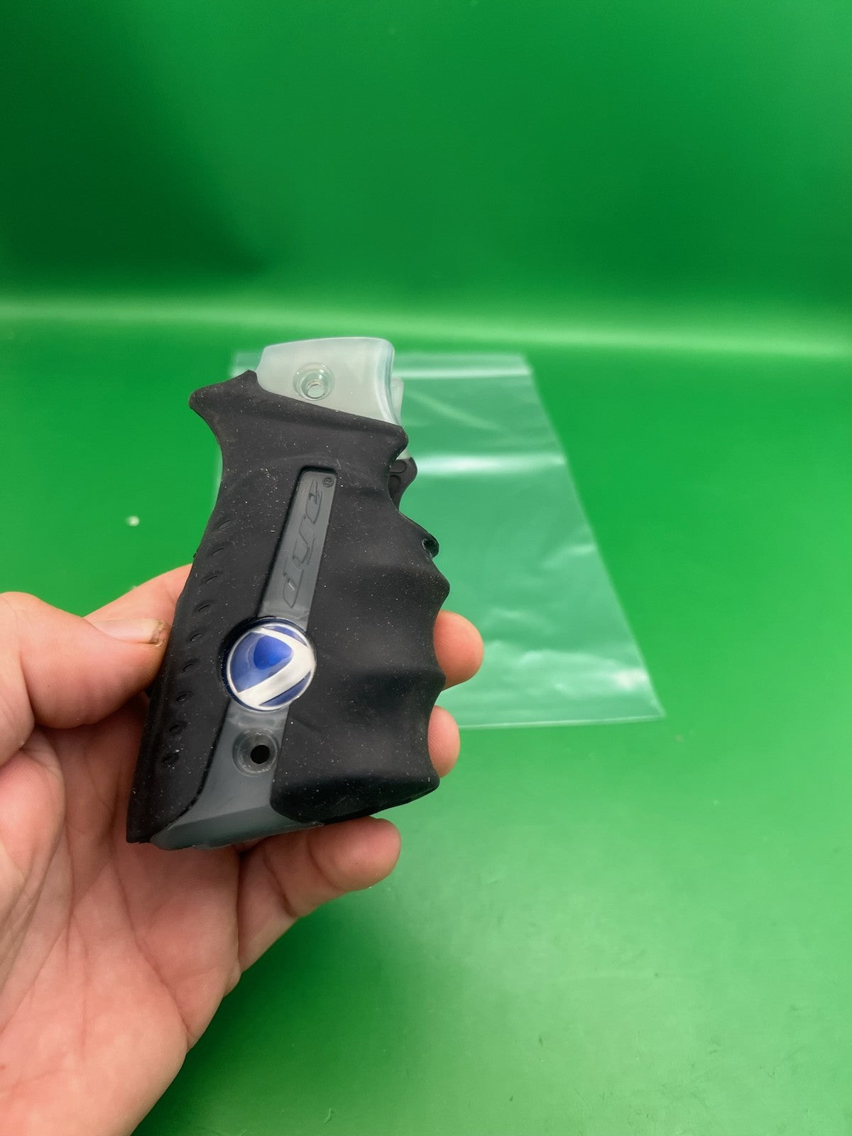 Dye Sticky Rubber Grip Panels Black Navy Blue Paintball Marker