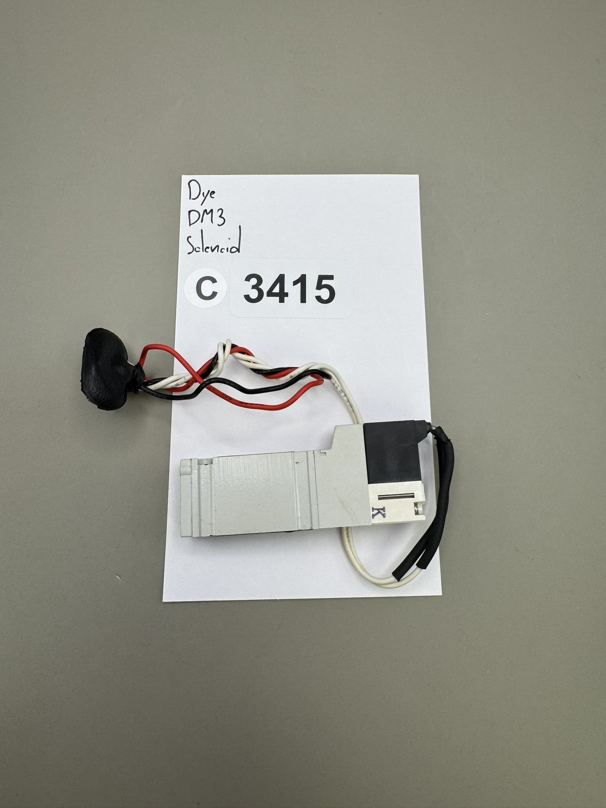 Dye DM3 Solenoid