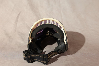 Dye I4 Paintball Mask Goggle Tan Black Frame Gold Mirror Thermal Lens