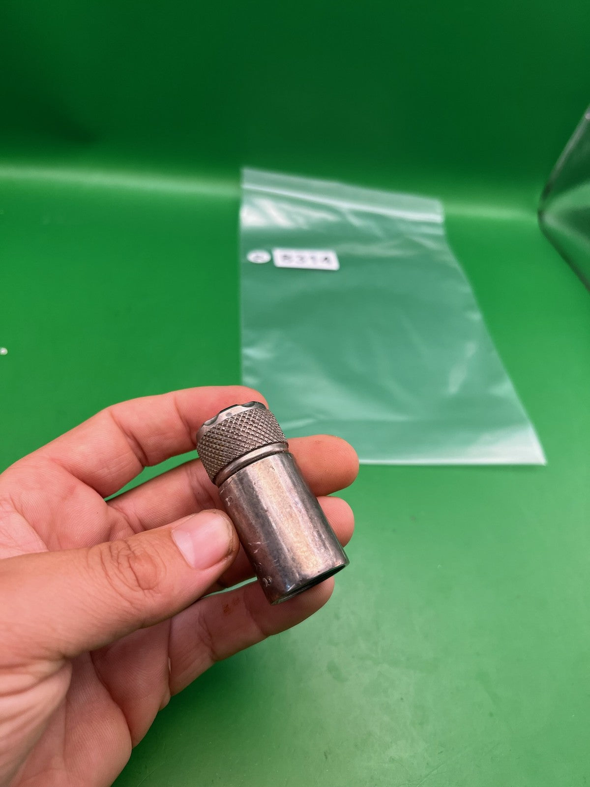 WGP On/Off Cage ASA Steel Silver Paintball Tank Adapter