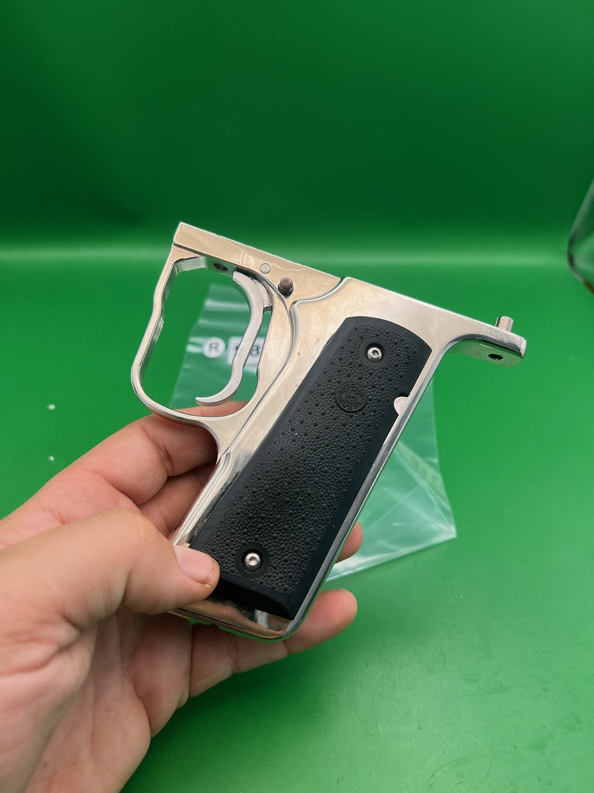 AGD Automag Y Paintball Frame Silver