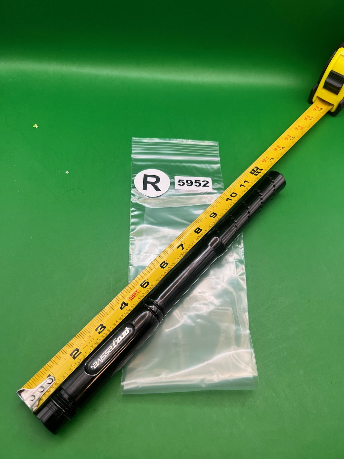 ION NXT Smart Parts Progressive Barrel 12" Black - used paintball barrel - black