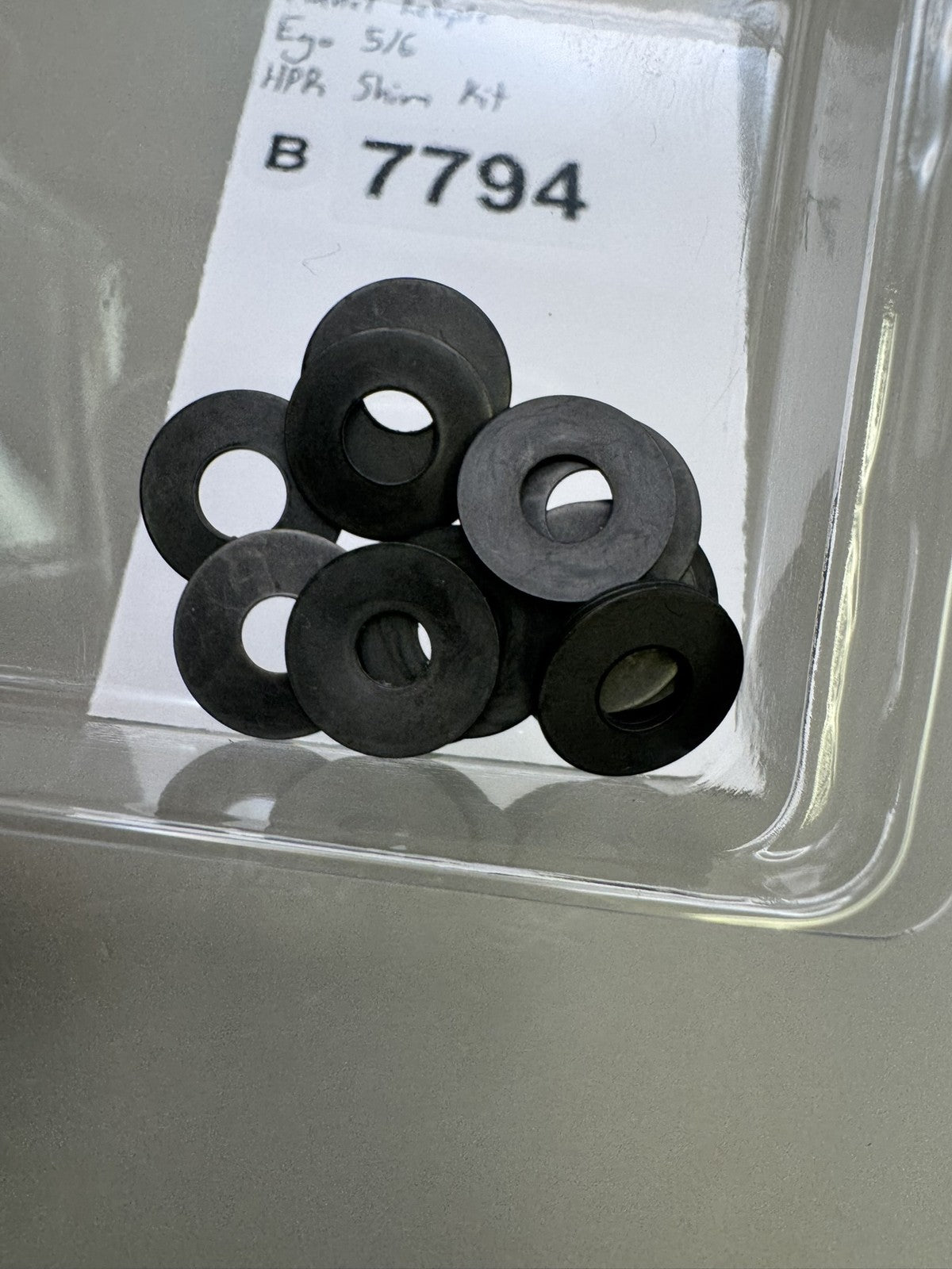 Planet Eclipse Ego 5/6 HPR Shim Kit Black
