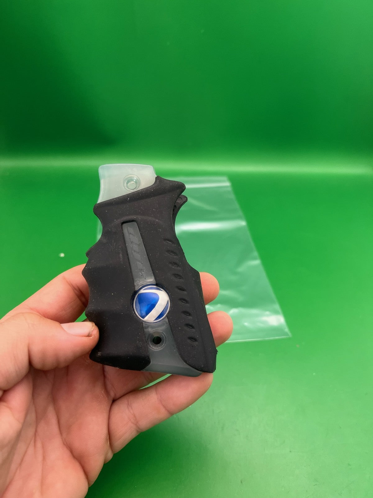 Dye Sticky Rubber Grip Panels Black Navy Blue Paintball Marker