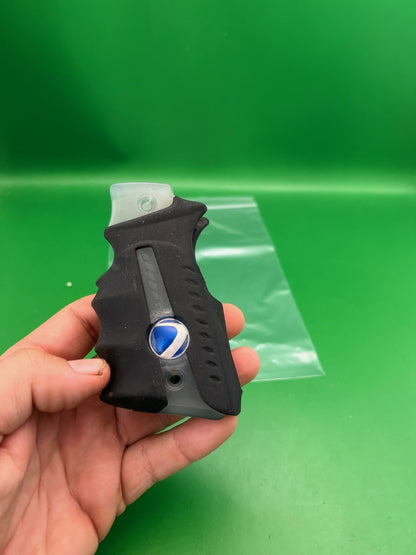 Dye Sticky Rubber Grip Panels Black Navy Blue Paintball Marker