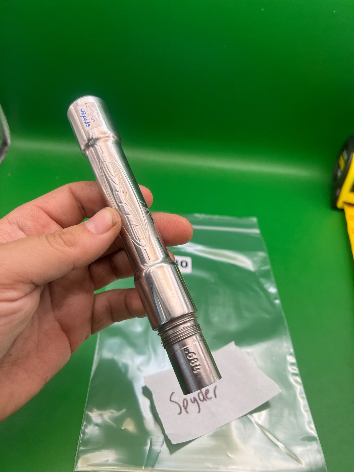 Dye Ultralite Spyder Barrel Back Silver .684