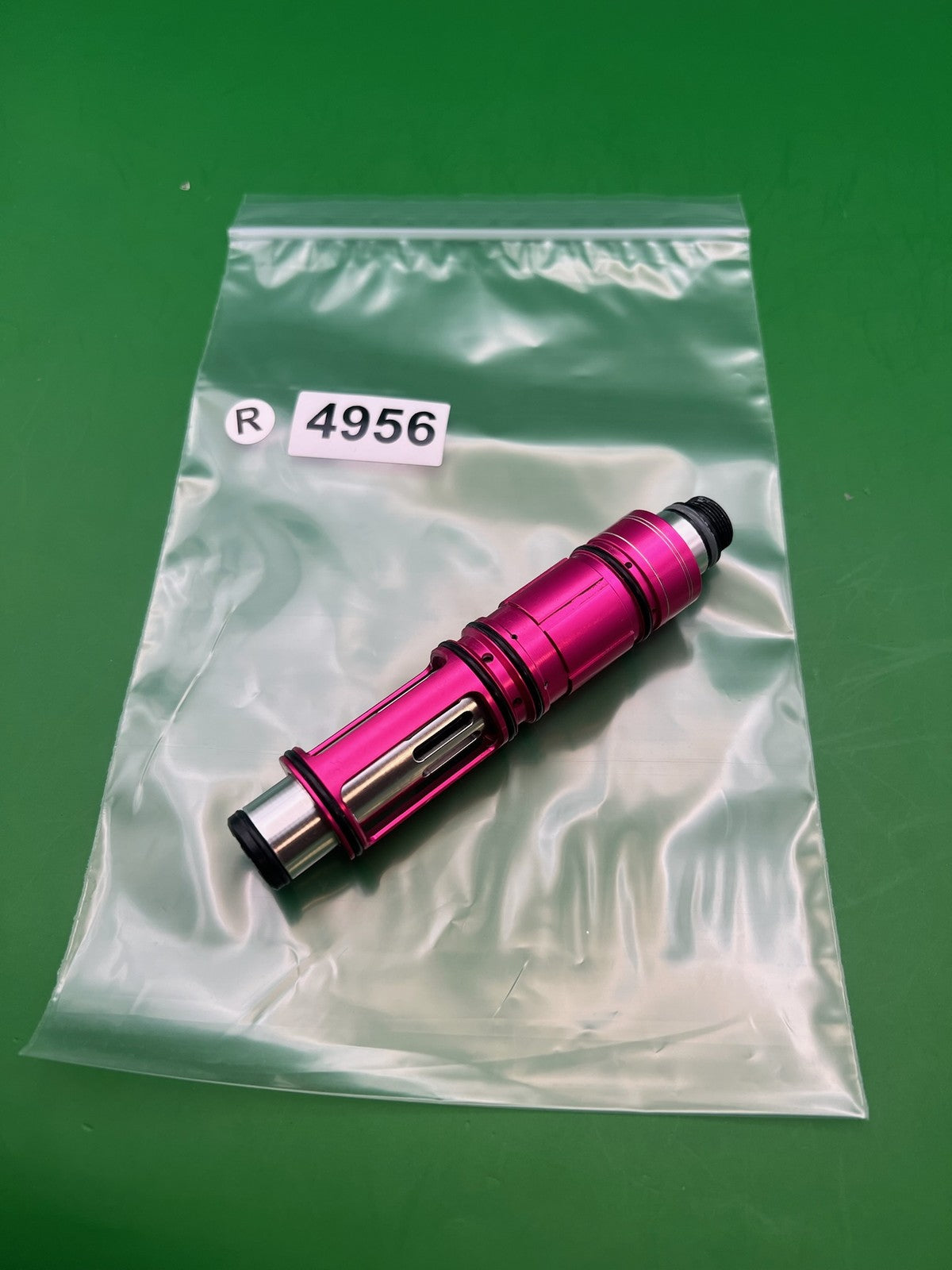 Pooty Bolt Pink Anodized Aluminum Paintball Marker Bolt