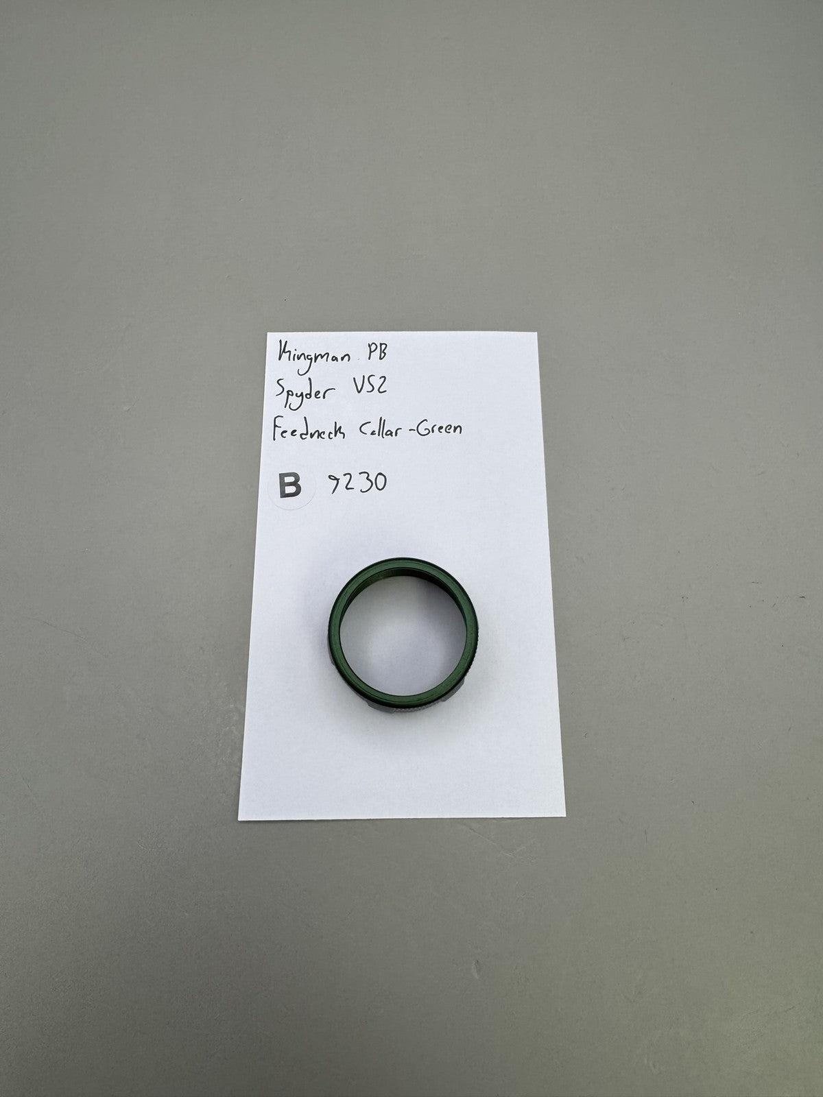 Kingman PB Spyder VS2 Feedneck Collar -Green