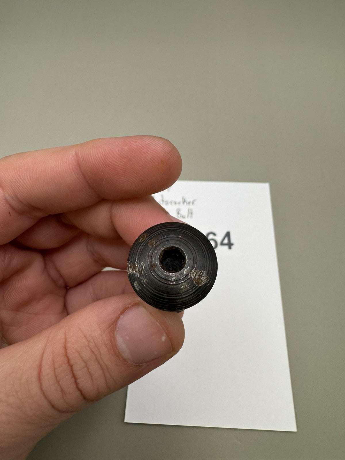 WGP Autococker Banjo Bolt Black