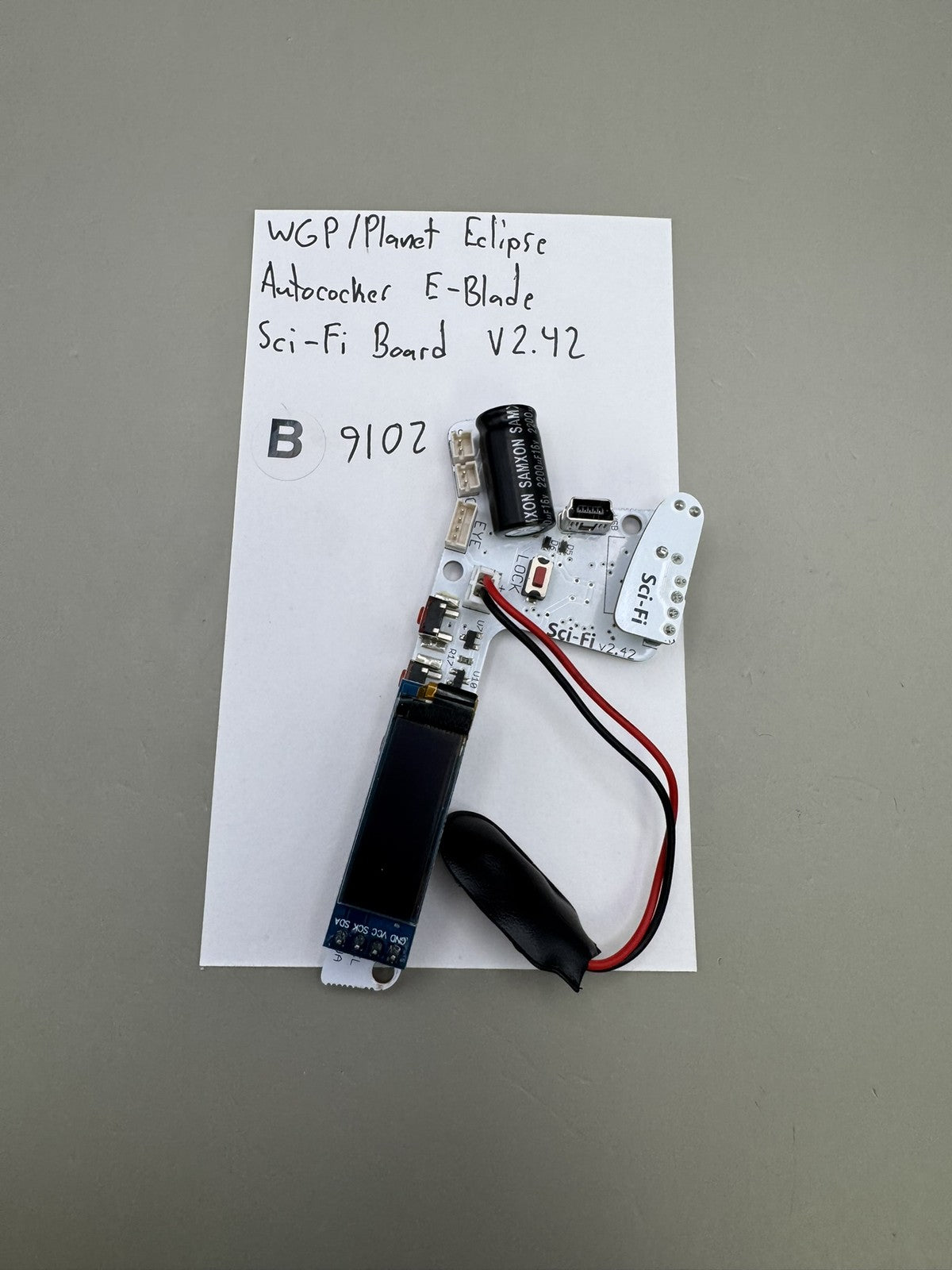 WGP/Planet Eclipse Autococker E-Blade Sci-Fi Board V2.42