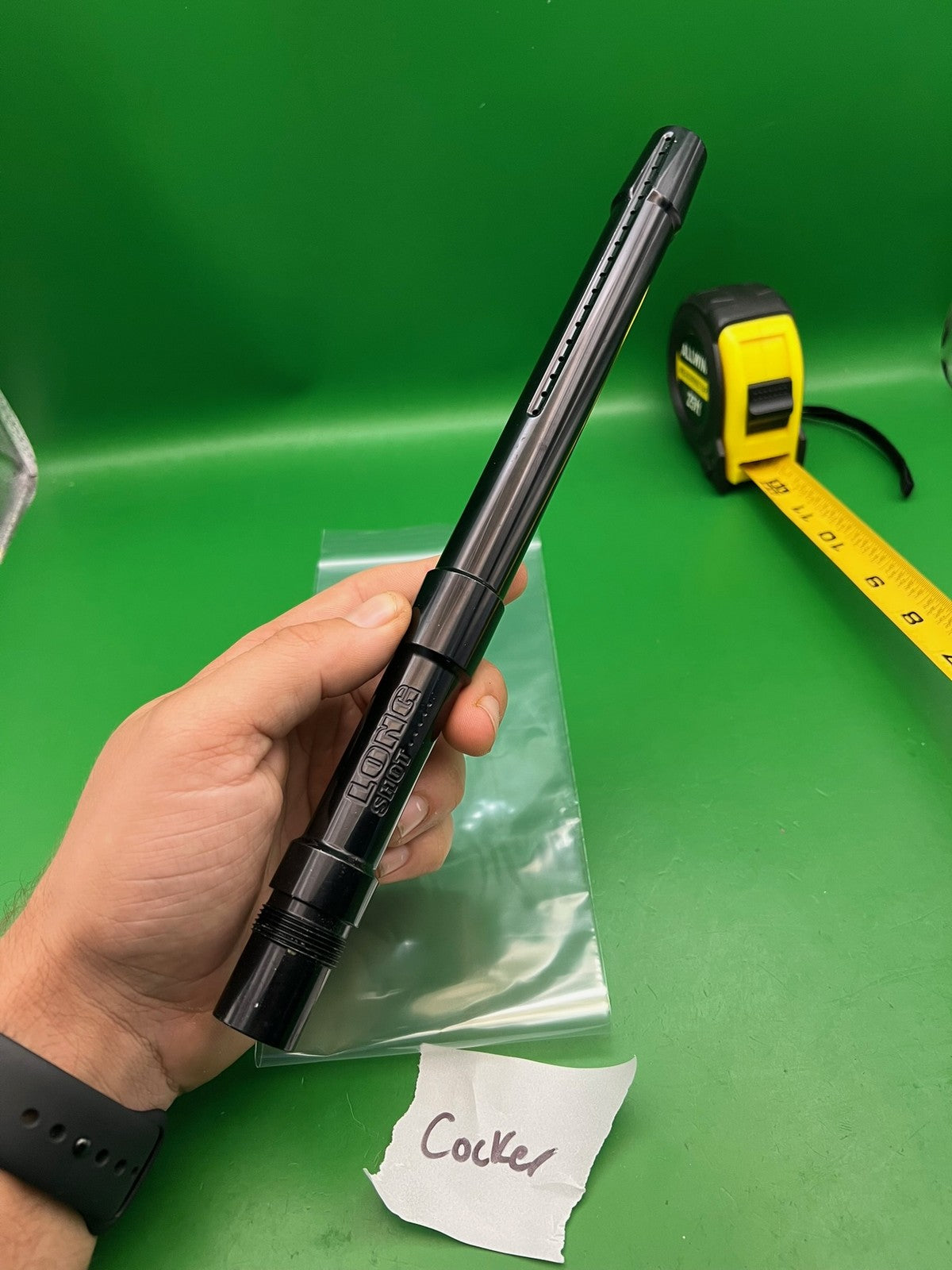 Bob Long "Long Shot" Paintball barrel 12" 689 Bore AC Thread