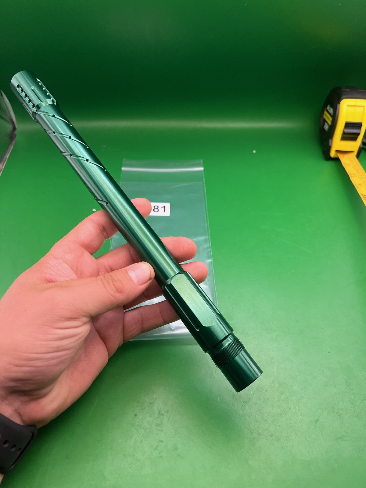 PMI Pursuit 12 inch Green AC Thread Barrel