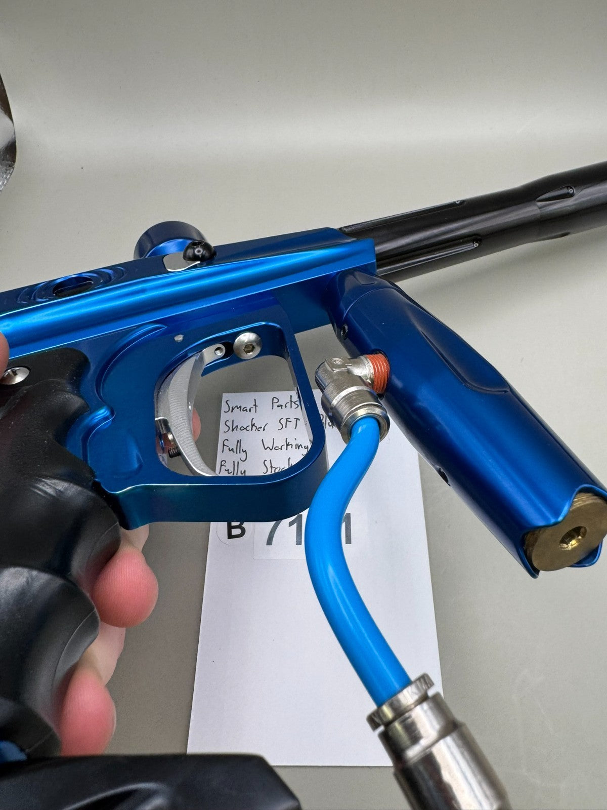 Smart Parts Shocker SFT Blue Paintball Marker Fully Working