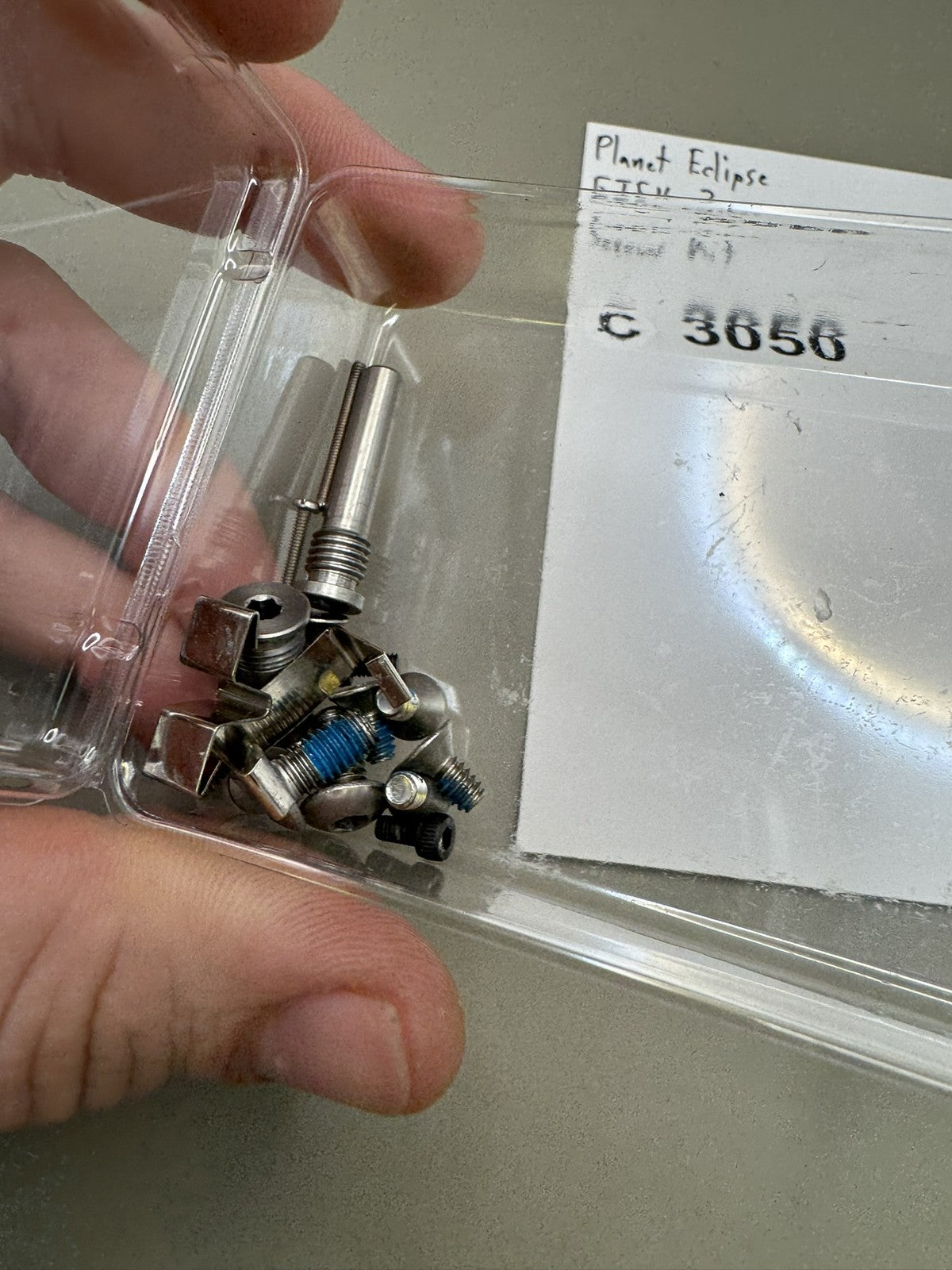 Planet Eclipse ETEK 3 Screw Kit Paintball Marker Parts