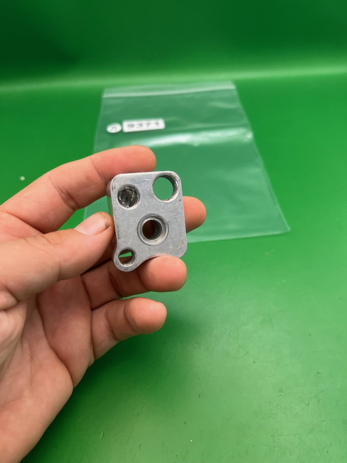WGP Autococker Front Block Raw Aluminum 2K+ Pneumatics Mount