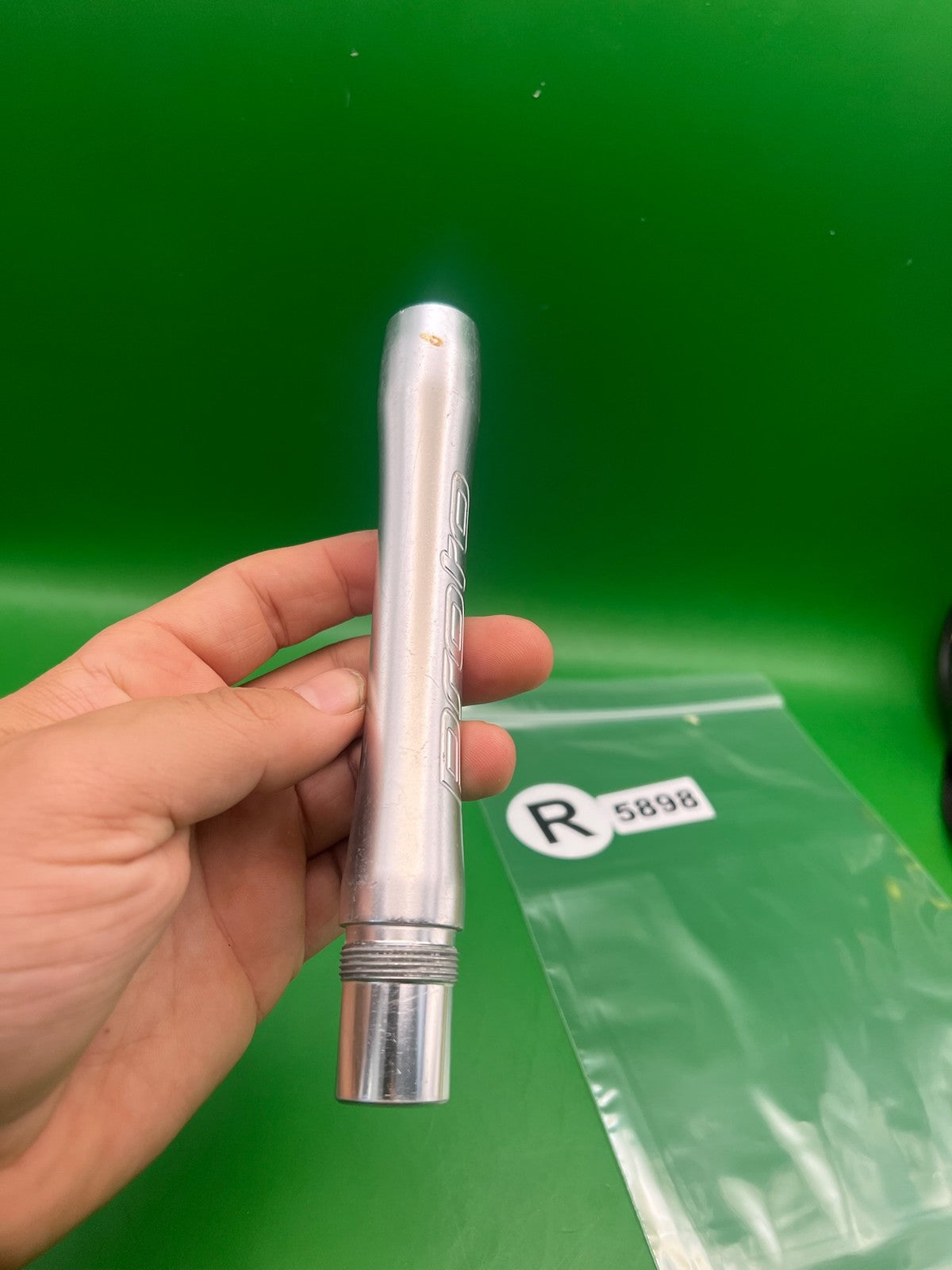 Dye Proto UL Barrel Back Silver 691 Bore AC Thread 5in Aluminum