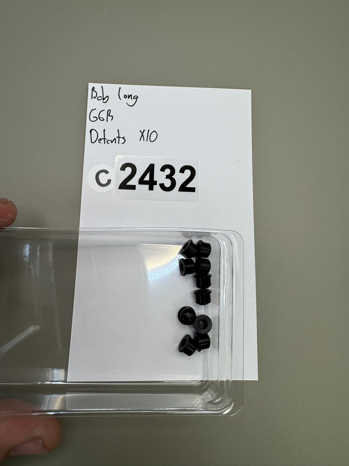 Bob Long G6R Detents X10