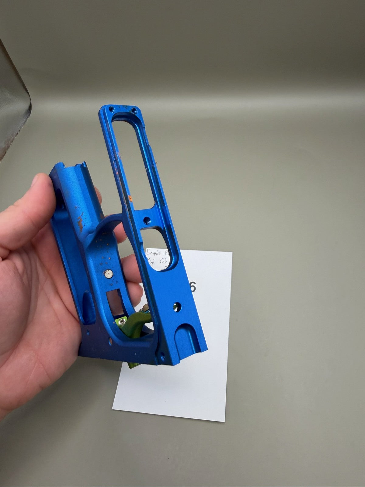 Empire Mini GS Paintball Frame Blue