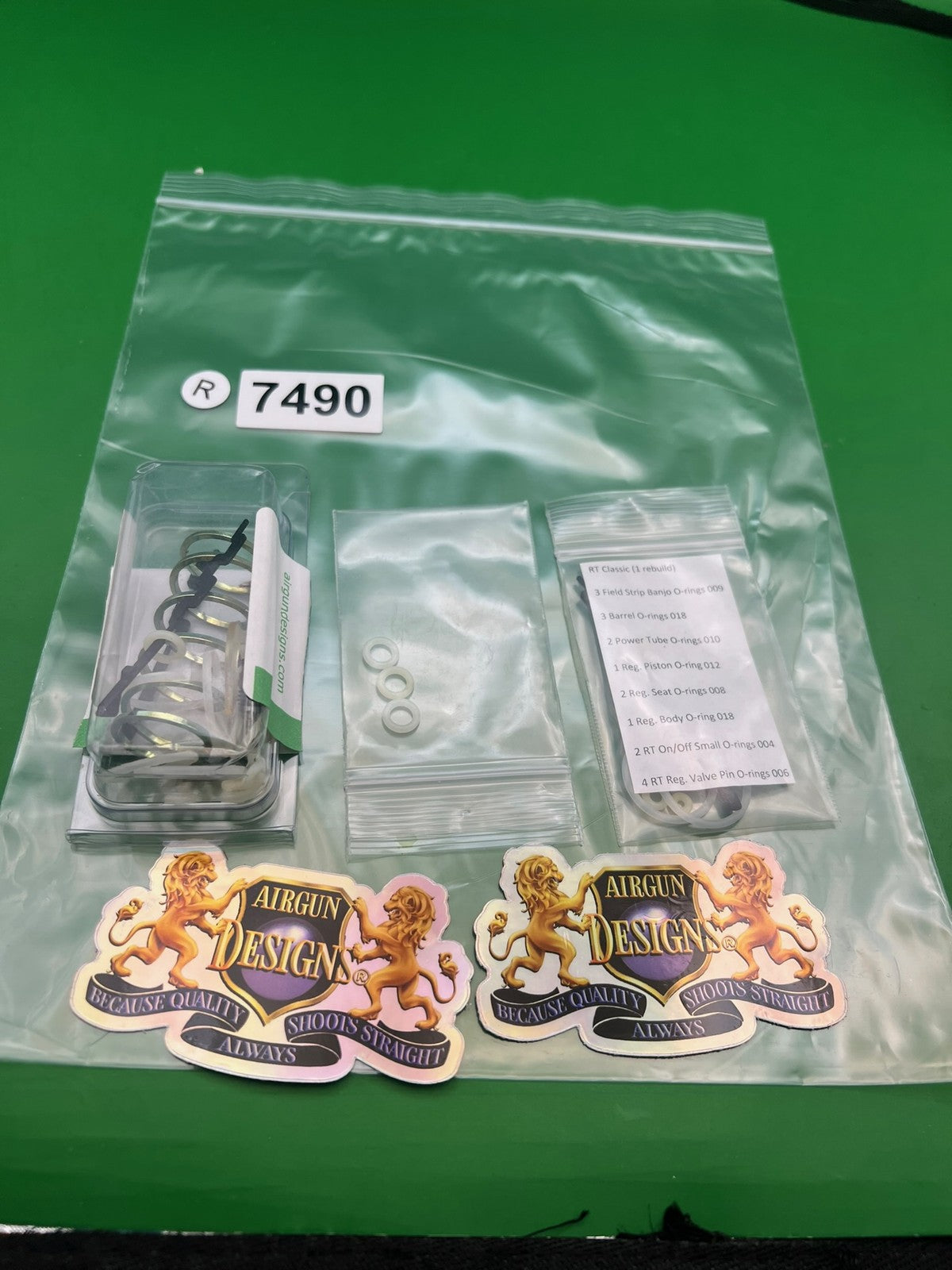 AGD Automag RT Classic Parts Kit O-Ring Rebuild Springs Tune Up