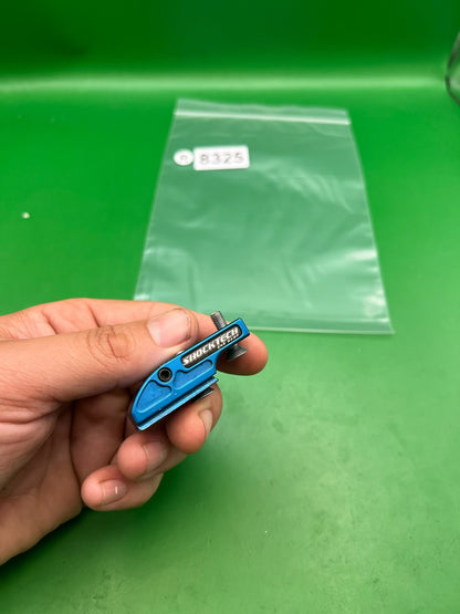 Shock Tech Drop Forward Blue Anodized Aluminum Paintball Marker Upgrade