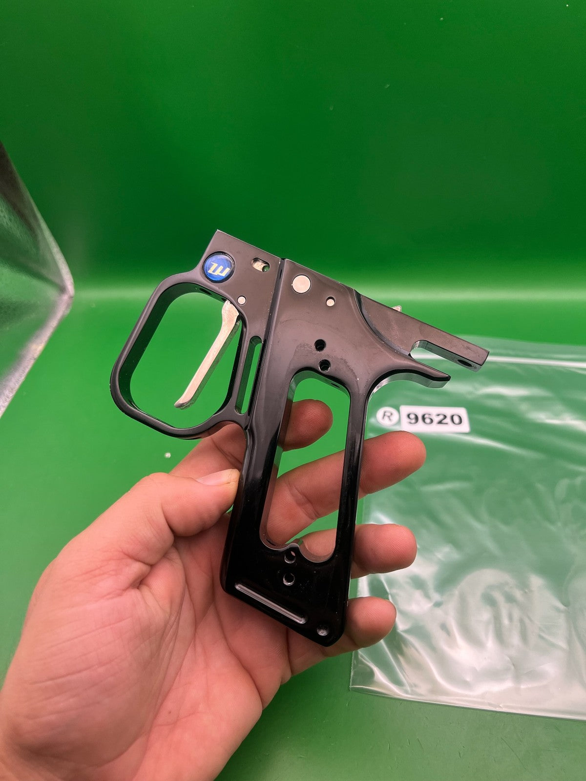 WGP Swing Trigger Autococker Paintball Frame Black Aluminum Mechanical
